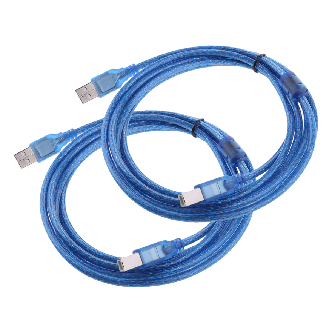 marque generique - 2x Câble D'imprimante USB USB2.0 Type-A Mâle à Type-b Mâle Câble de Scanner D'imprimante - Hub