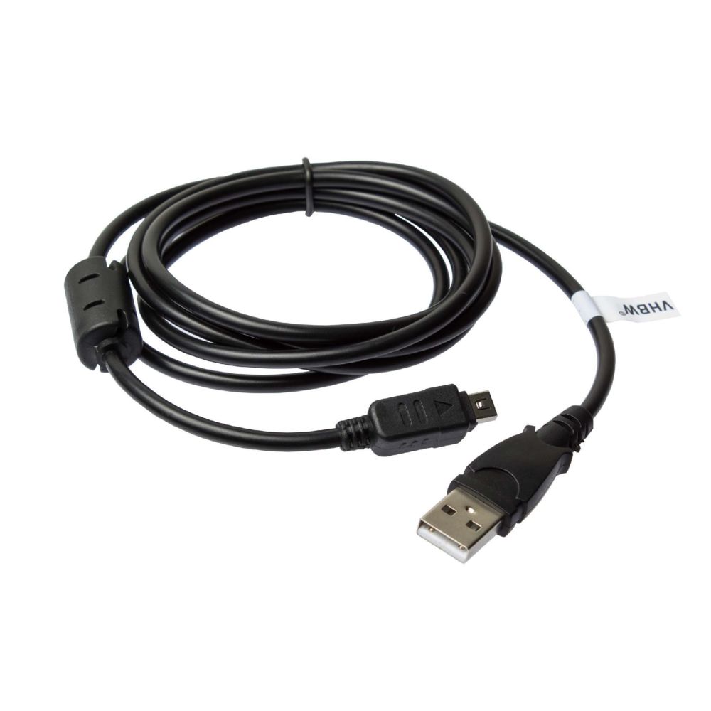 Vhbw - Câble USB pour OLYMPUS E-P3, E-PL1, E-PL2, E-PL3, E-PM1, Pen E-PL5, E-PM2, SP-610UZ, remplace CB-USB5 / CB-USB6 - Câble USB