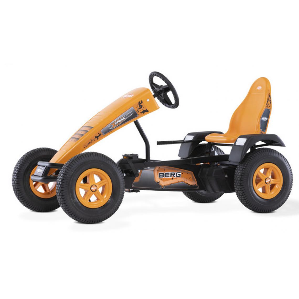 Berg - BERG Kart à pédales électrique X-Cross E-BFR orange - Véhicule à pédales