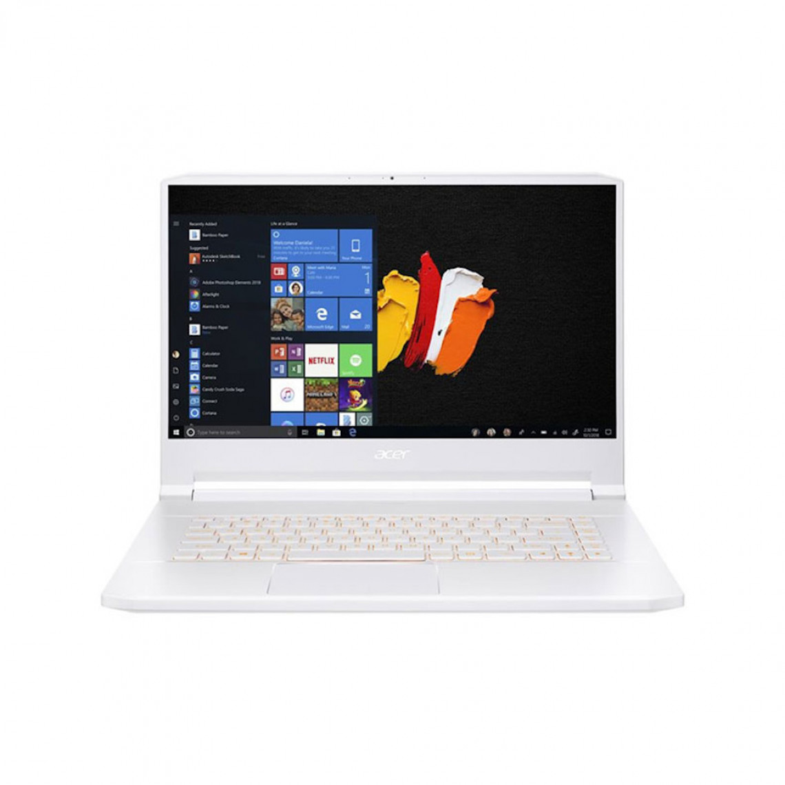 Acer - PC ACER CONCEPTD 7 CN751-51 Intel Core i7-9750H - 16 Go DDR4 512 Go SSD GeForce RTX 2080 15.6'' UHD IPS CLAV FR - WIN10 Pro - PC Portable