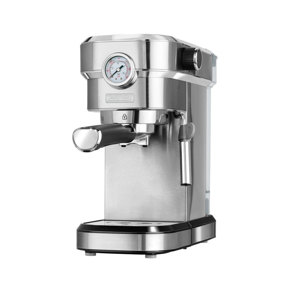 Mpm - Machine à espresso et cappuccino 20 bars, mousseur à lait, chauffe-tasses 1350W MPM MKW-08M - Expresso - Cafetière