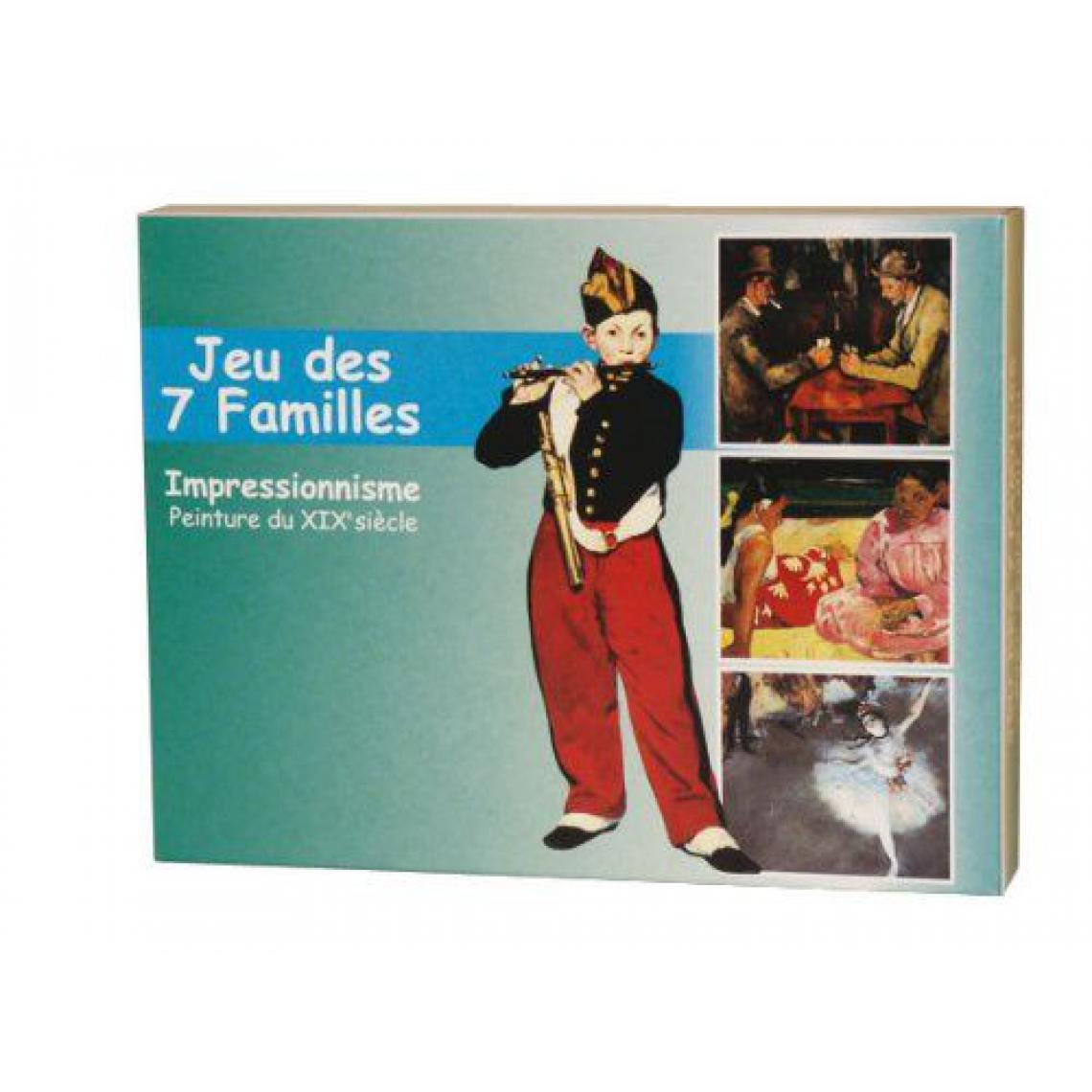 Editions Dusserre - Editions Dusserre - f 02 - Jeu de Cartes - 7 familles Peintures Française du XIXème siècle - Jeux de cartes