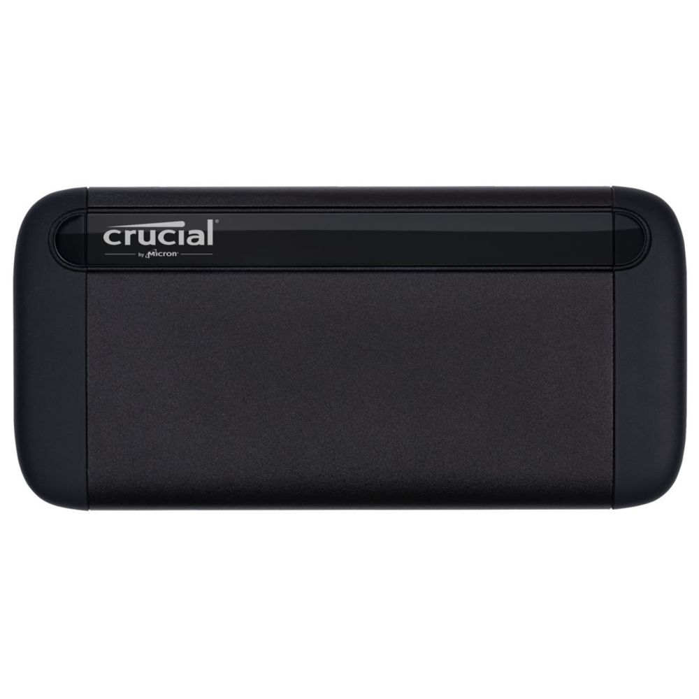 Crucial - X8 PORTABLE - 1 To - USB 3.1 Type A et Type C - SSD Externe
