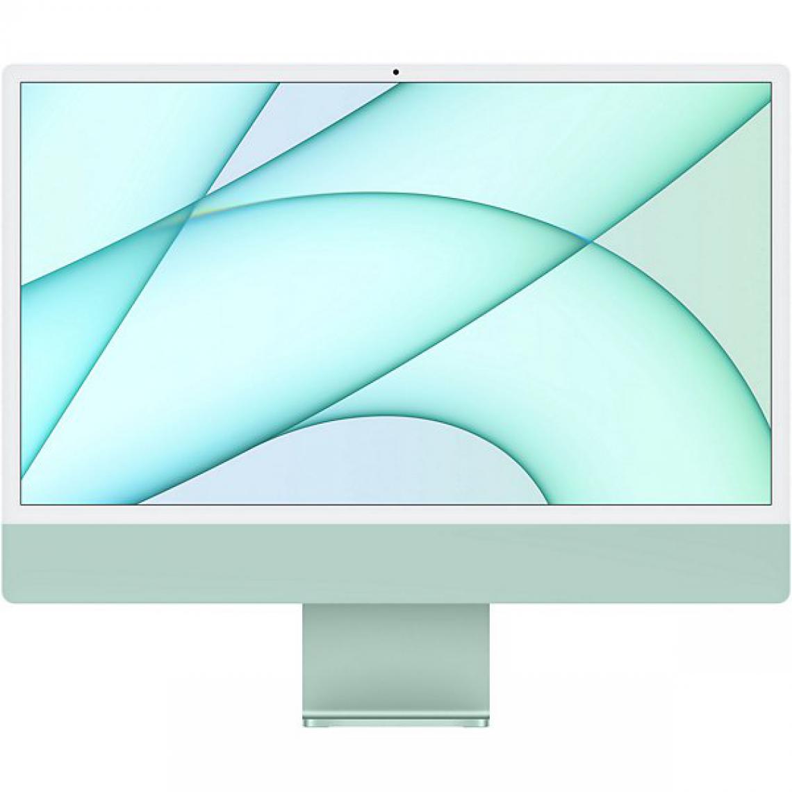 Apple - iMac IMAC24 MJV83FN 256GB Green Puce M1 GPU8/CPU7 - PC Fixe