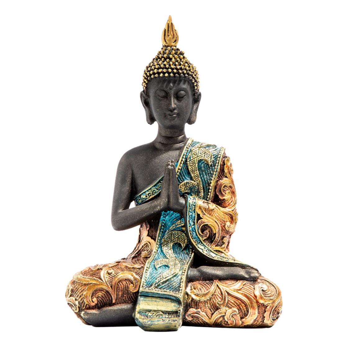 marque generique - Résine Thaïlande Bouddha Statues Décor À La Maison - Statues
