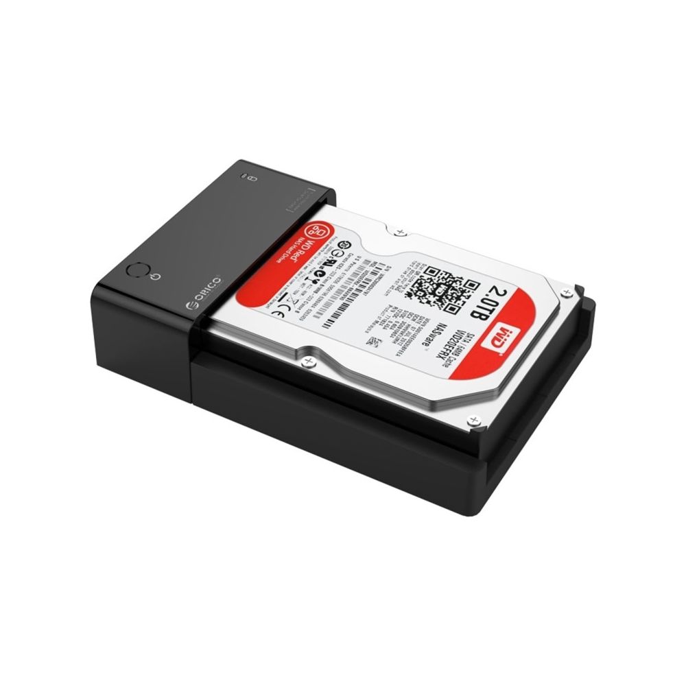 Wewoo - Boîtier disque dur noir 6518US3 USB 3.0 Type-B 2.5 / 3.5 pouces Outil HDD Station d'accueil externe de - Boitier disque dur