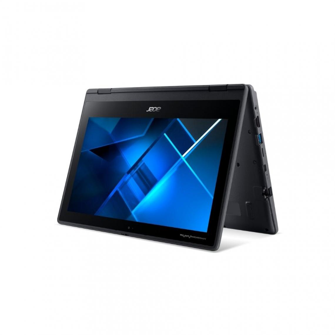 Acer - PORTABLE ACER TMB311RN-31-C75F Intel® Celeron® N4120 4Go eMMC 64 Go Graphique Intégrée 11.6"HD Tactile Win 10 Pro EDU - PC Portable