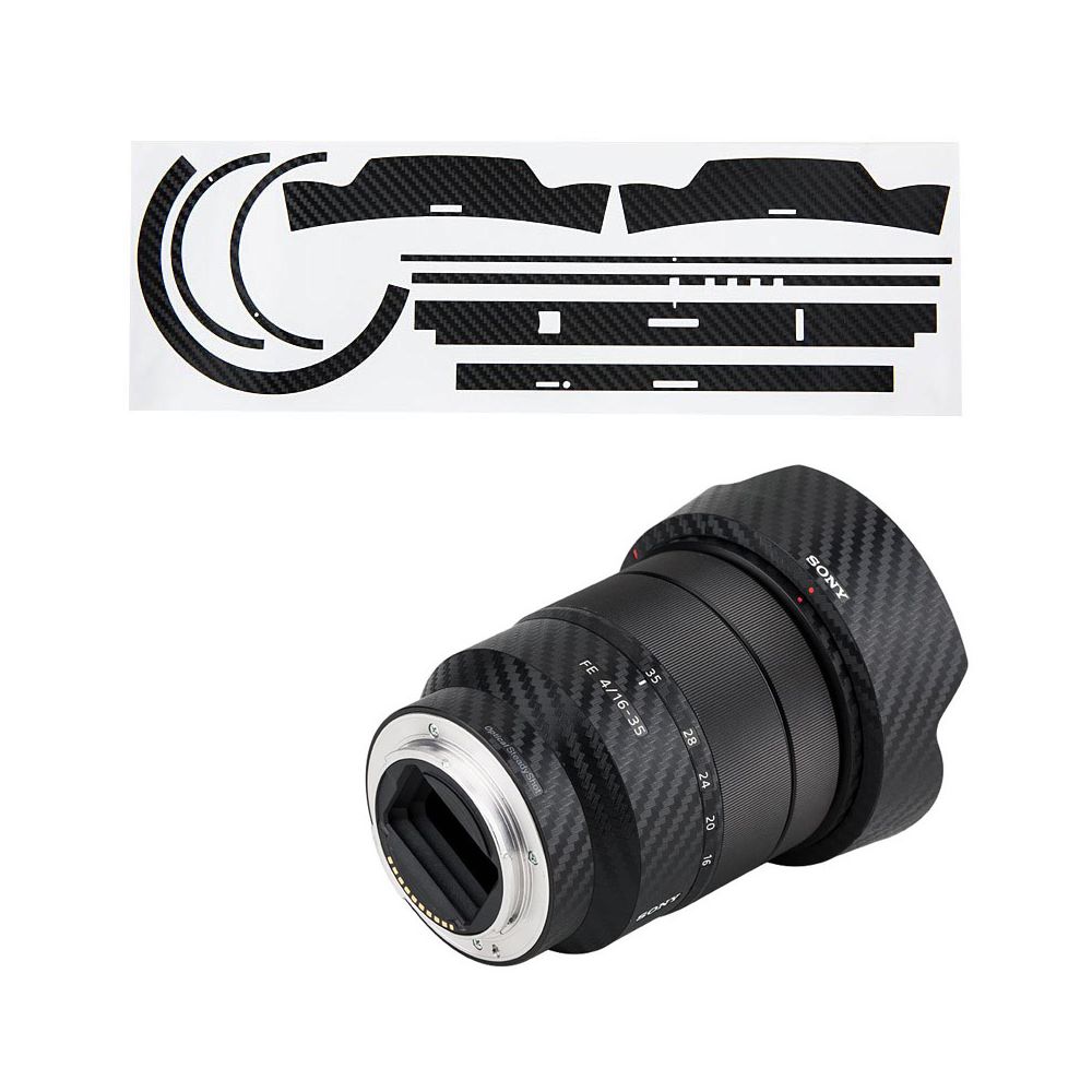 Generic - Film Protection Fibre Carbone Objectif Sony Vario-Tessar T* Fe 16-35Mm F/4 Za Os - Tous nos autres accessoires