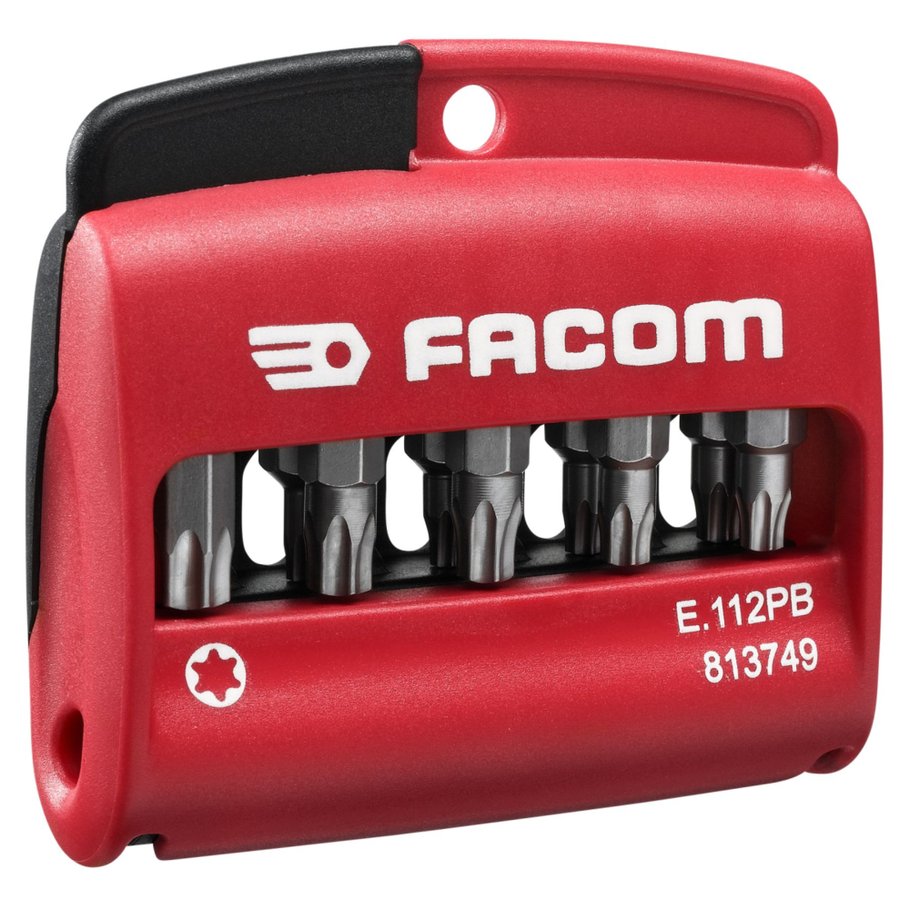 Facom - Jeu de 10 embouts Torx 1/4 25 mm Facom E.112PB - Clés et douilles