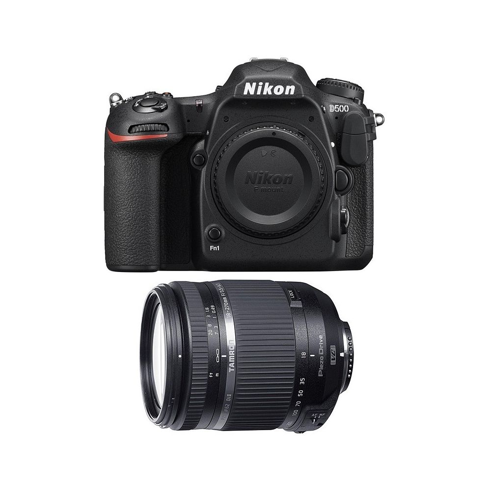 Nikon - PACK NIKON D500 + TAMRON 18-270 VC PZD - Reflex Grand Public