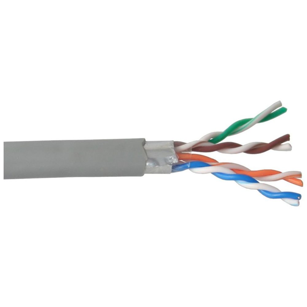 Inline - Câble d'installation InLine® Solid F / UTP Cat.5e AWG24 CU PVC 50m - Câble RJ45