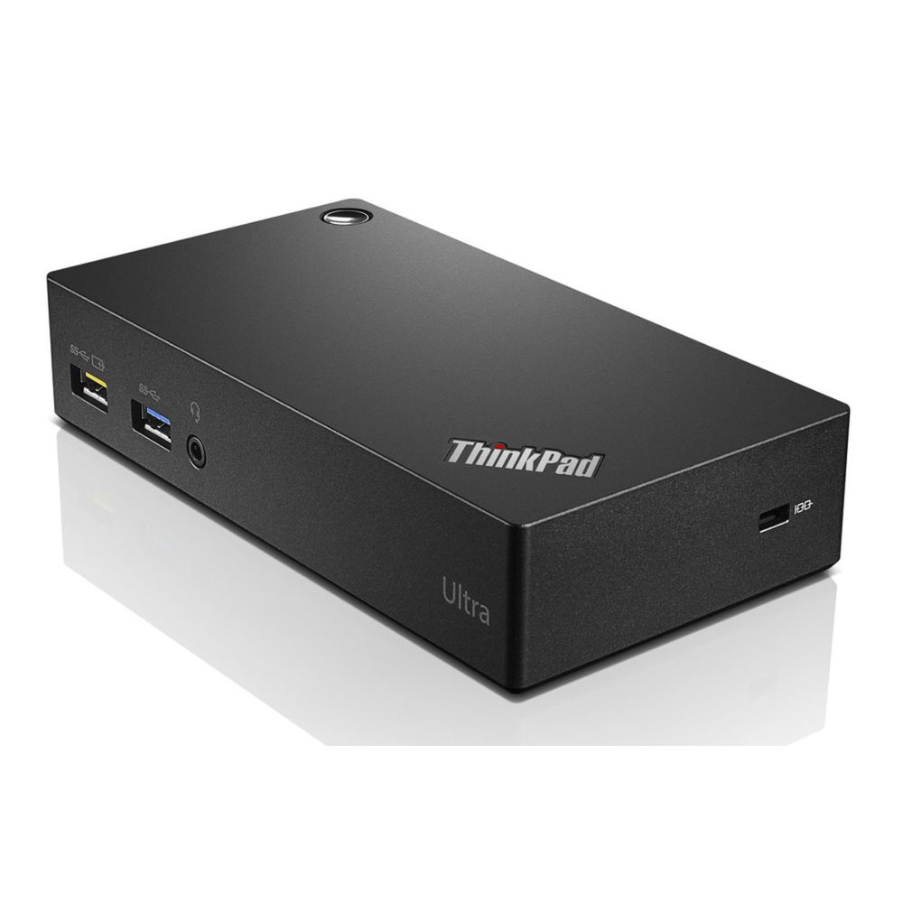 Lenovo - Lenovo ThinkPad USB 3.0 Ultra Dock USB 3.0 (3.1 Gen 1) Type-A Noir - Station d'accueil PC portable