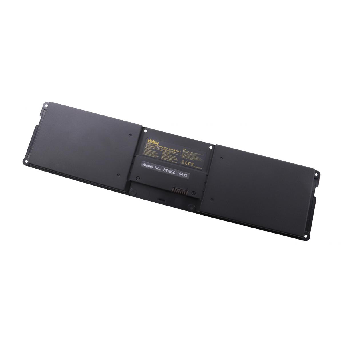 Vhbw - vhbw batterie compatible avec Sony Vaio VPC-Z237FC/N, VPC-Z239FJ/B, VPC-Z239GC, VPC-Z239GC/X laptop (3200mAh, 11,1V, Li-Polymère) avec puce intégrée - Batterie PC Portable