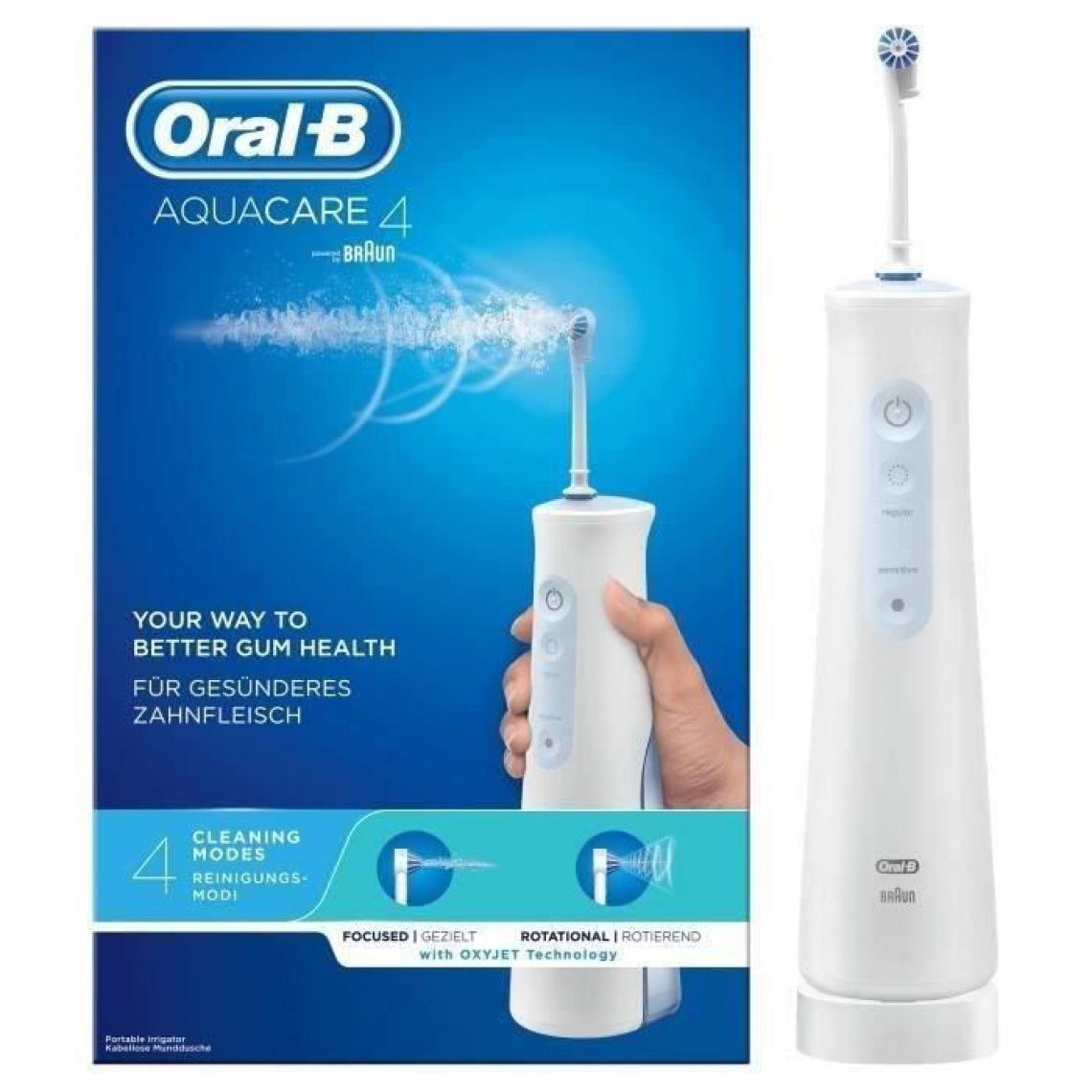 Oral-B - ORAL B Hydropulseur Aquacare - Brosse à dents électrique