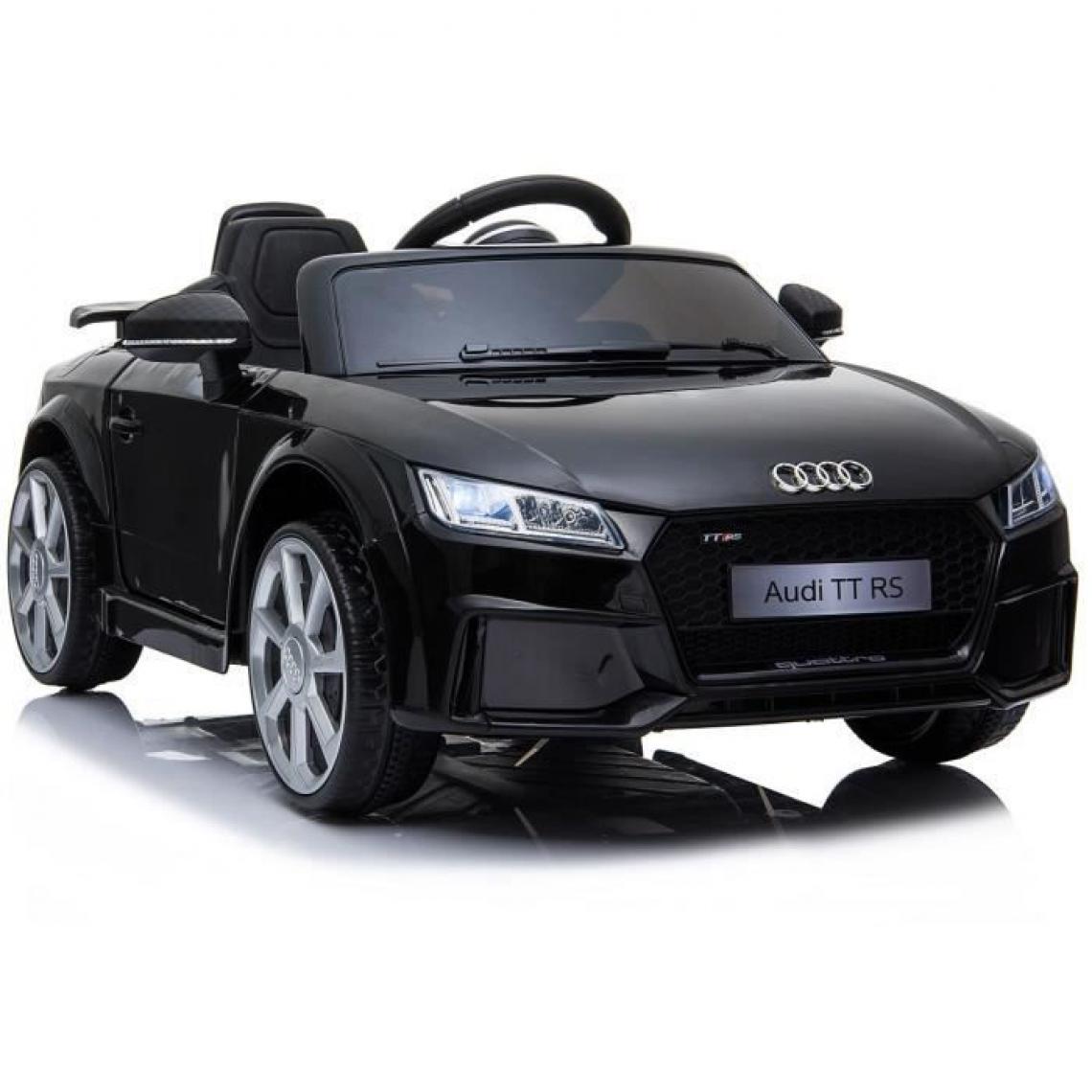 E-Road - Voiture electrique Audi TT RS pour enfant 12V - noir - E-ROAD - Modélisme