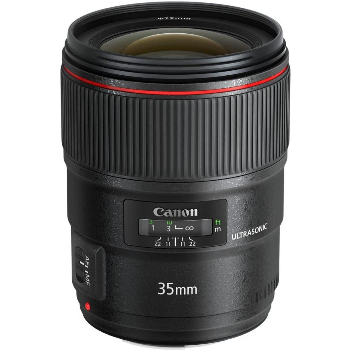 Canon - Canon Objectif EF 35 mm f/1,4L USM II Noir - Objectif Photo