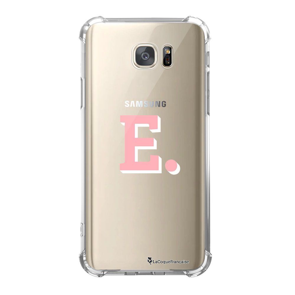 La Coque Francaise - Coque Samsung Galaxy S7 anti-choc souple avec angles renforcés Initiale E La Coque Francaise - Coque, étui smartphone