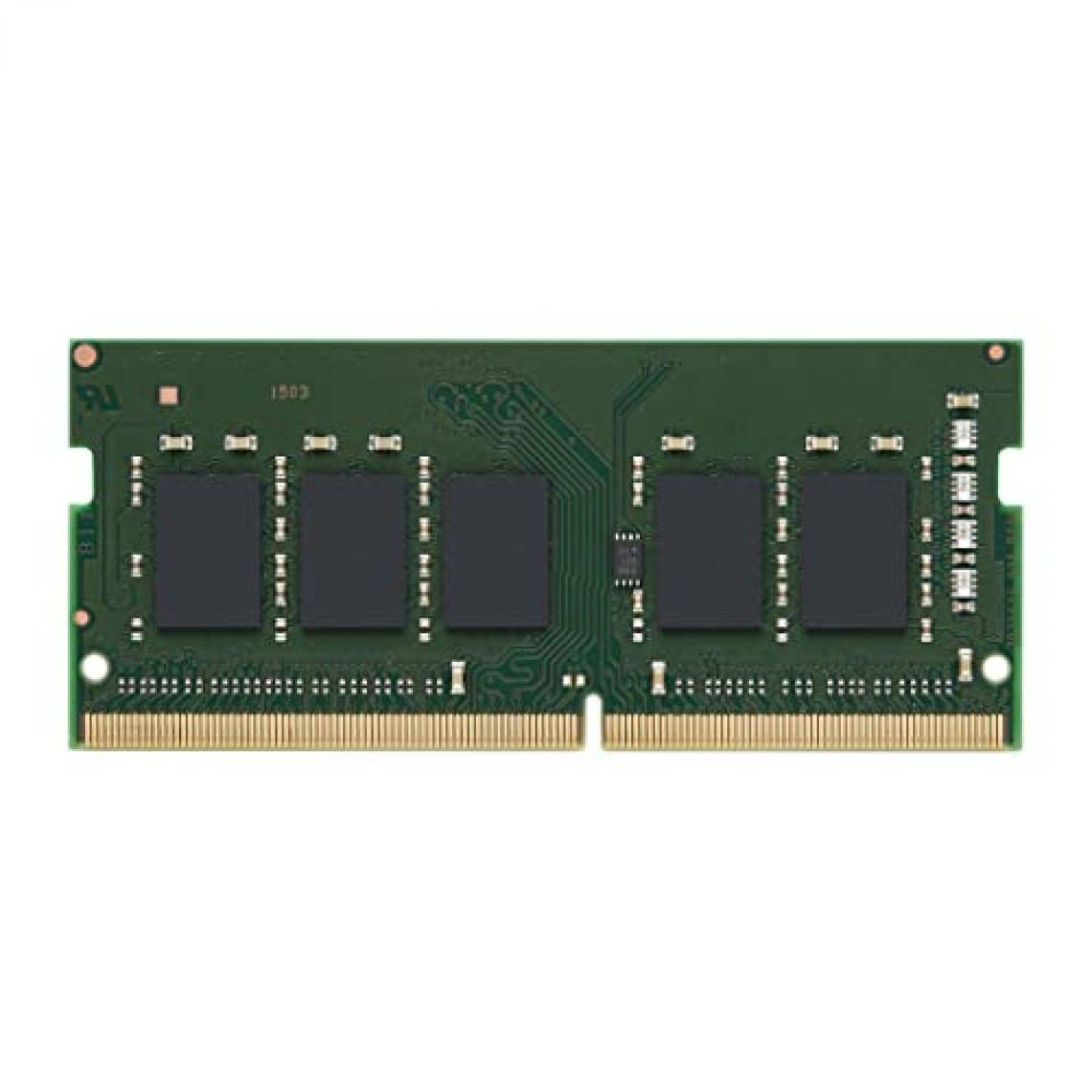 Kingston - 16Go DDR4 3200MHz Single Rank 16Go DDR4 3200MHz Single Rank ECC SODIMM - PC Fixe