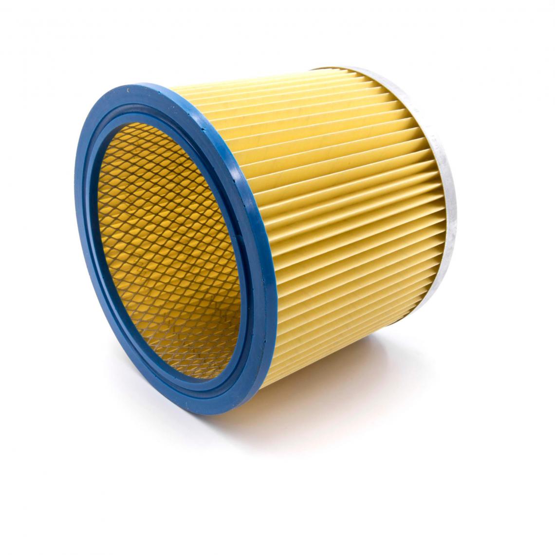 Vhbw - vhbw fitre rond filtre à lamelles pour aspirateur multifonction compatible avec Parkside PNTS 1500 (A1/B1/B2), 30/4(E/S), 30/6(E/S), 30/7(E/S) - Cordons d'alimentation