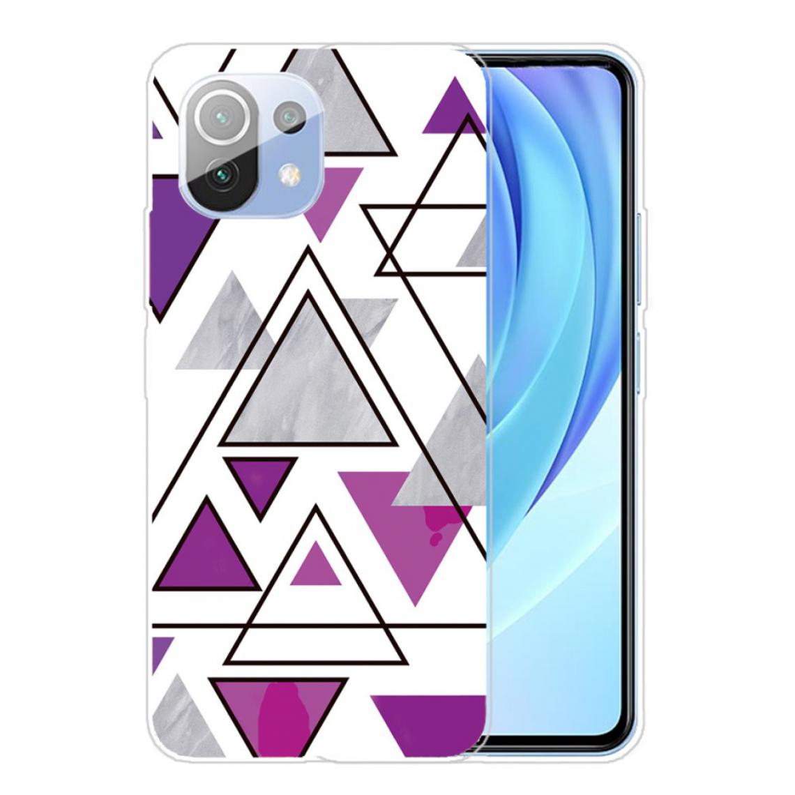 Other - Coque en TPU Motif de marbre souple style E pour votre Xiaomi Mi 11 Lite 4G/5G - Coque, étui smartphone