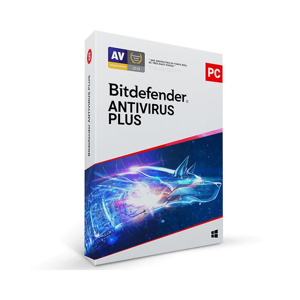 Bitdefender - BITDEFENDER Antivirus Plus 2020 - Retouche Photo