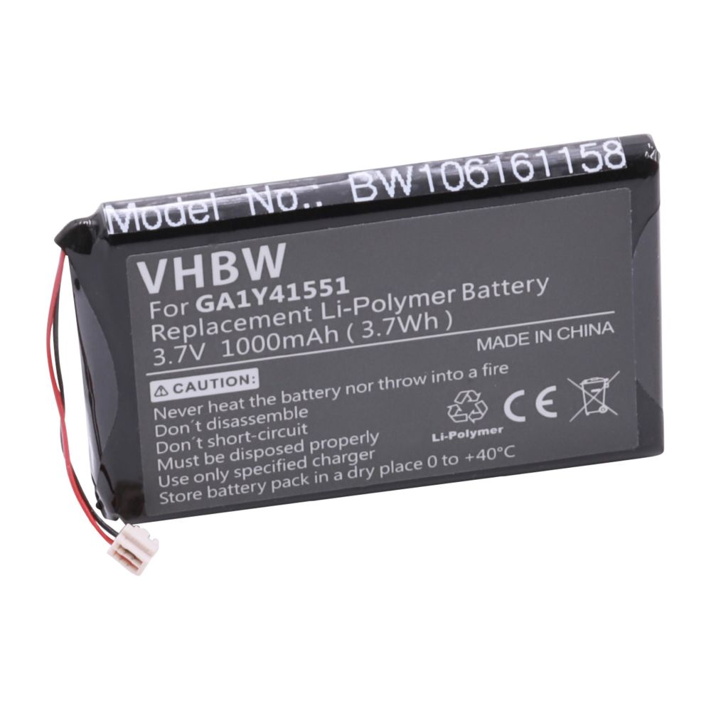 Vhbw - vhbw Batterie 900mAh (3.7V) pour PALM PALMONE TUNGSTEN E2 E 2. - Batterie téléphone
