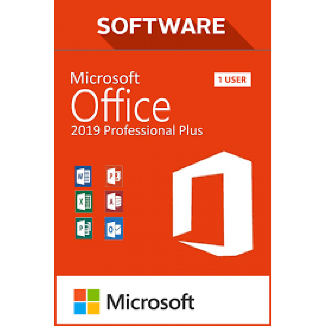 Microsoft - OFFICE 2019 PRO PLUS Version Numérique (Sans support Physique) = Clé 1PC + Notice Envoi par Mail - Traitement de Texte & Tableur