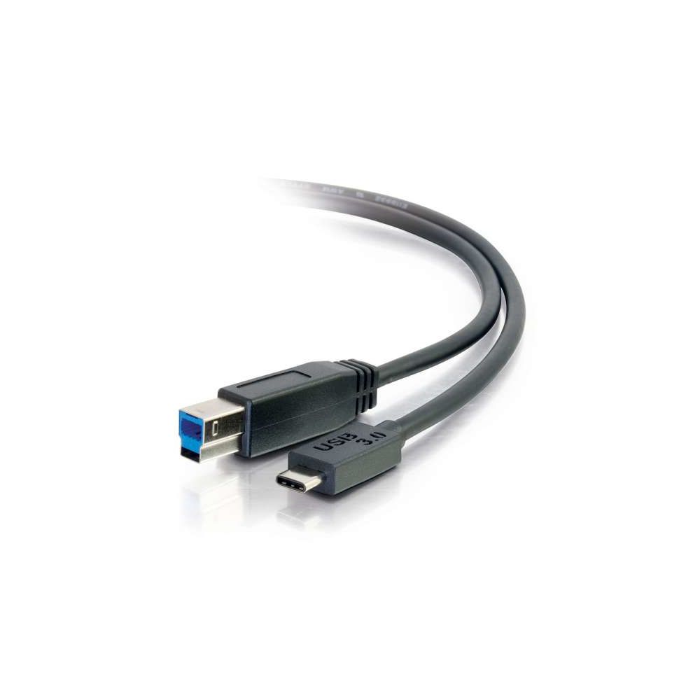 Cables To Go - C2G USB 3.0, C - Standard B, 3m câble USB USB C USB B Noir - Toner