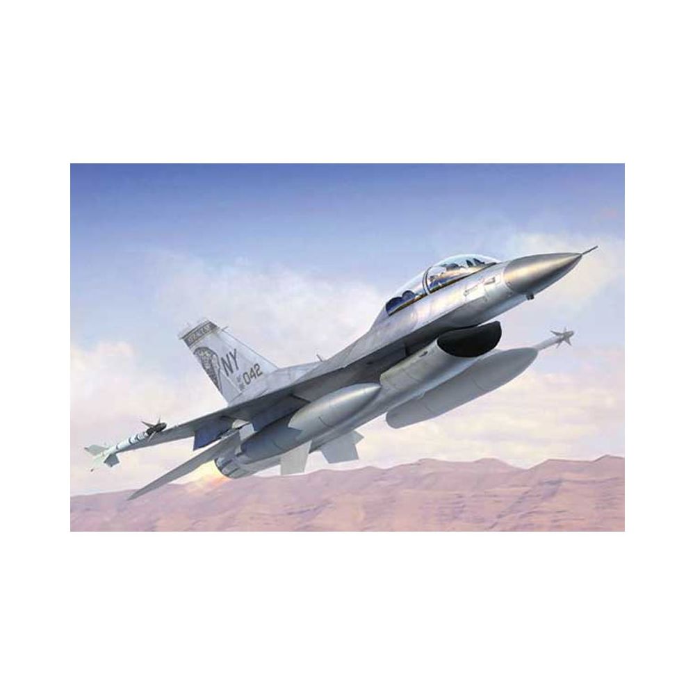 Trumpeter - Maquette Avion Militaire : F-16 B/D Fighting Falcon Block - Avions