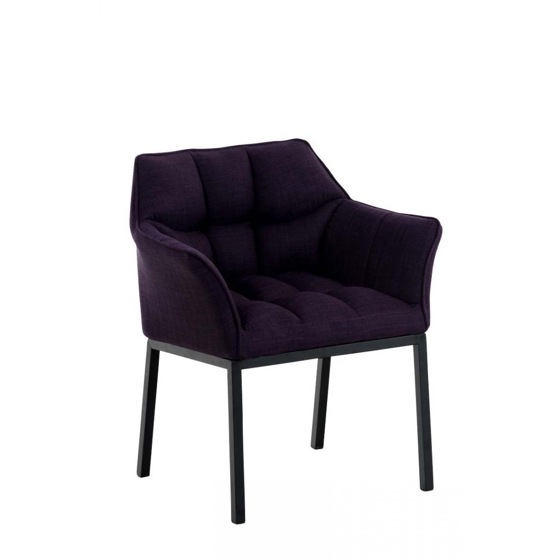 Icaverne - sublime Chaise de salle à manger edition Suva B tissu couleur violet - Chaises