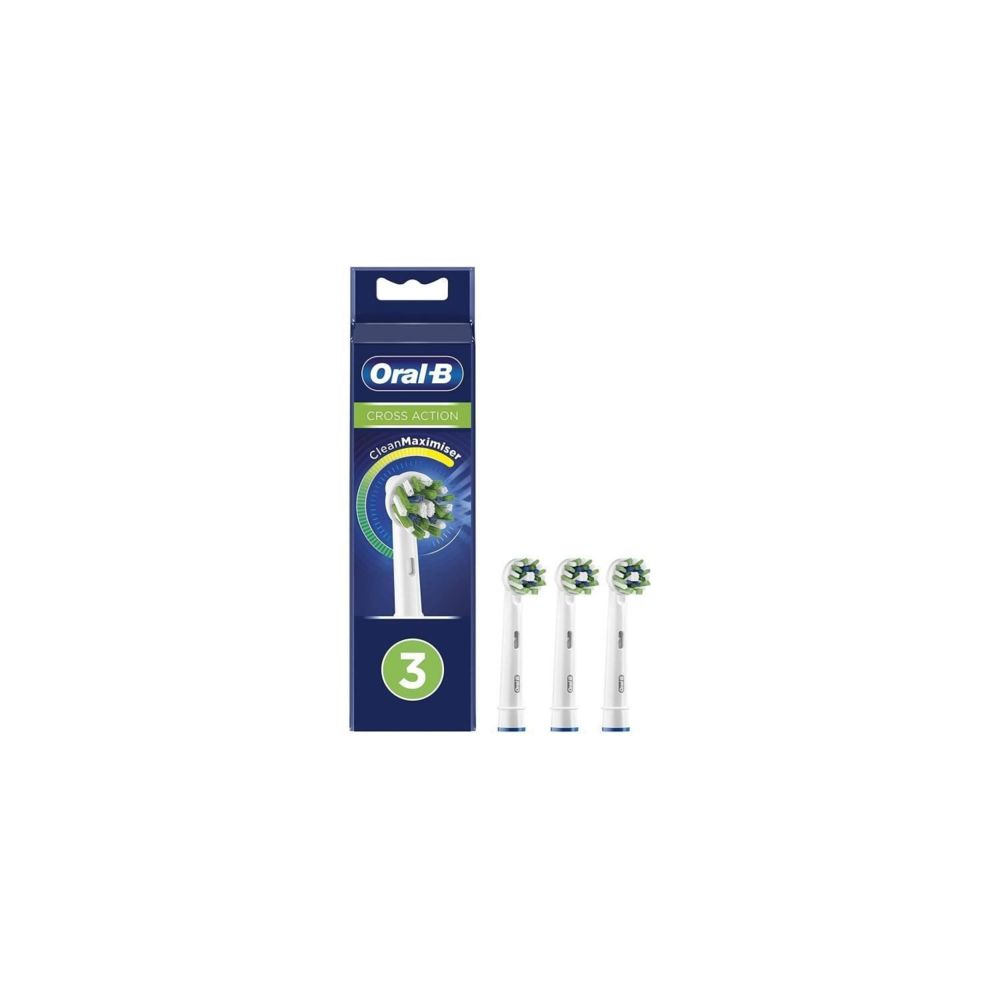 Oral-B - ORAL B Lot de 3 brossettes Crossaction Clean Max EB50 - Kits interdentaires