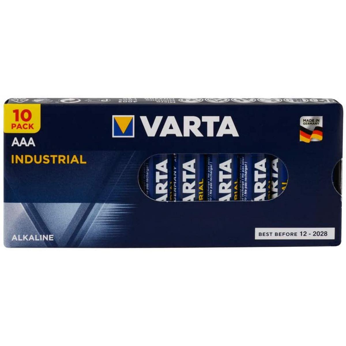 Varta - Varta Piles Alcalines AAA Par 10 - Piles standard