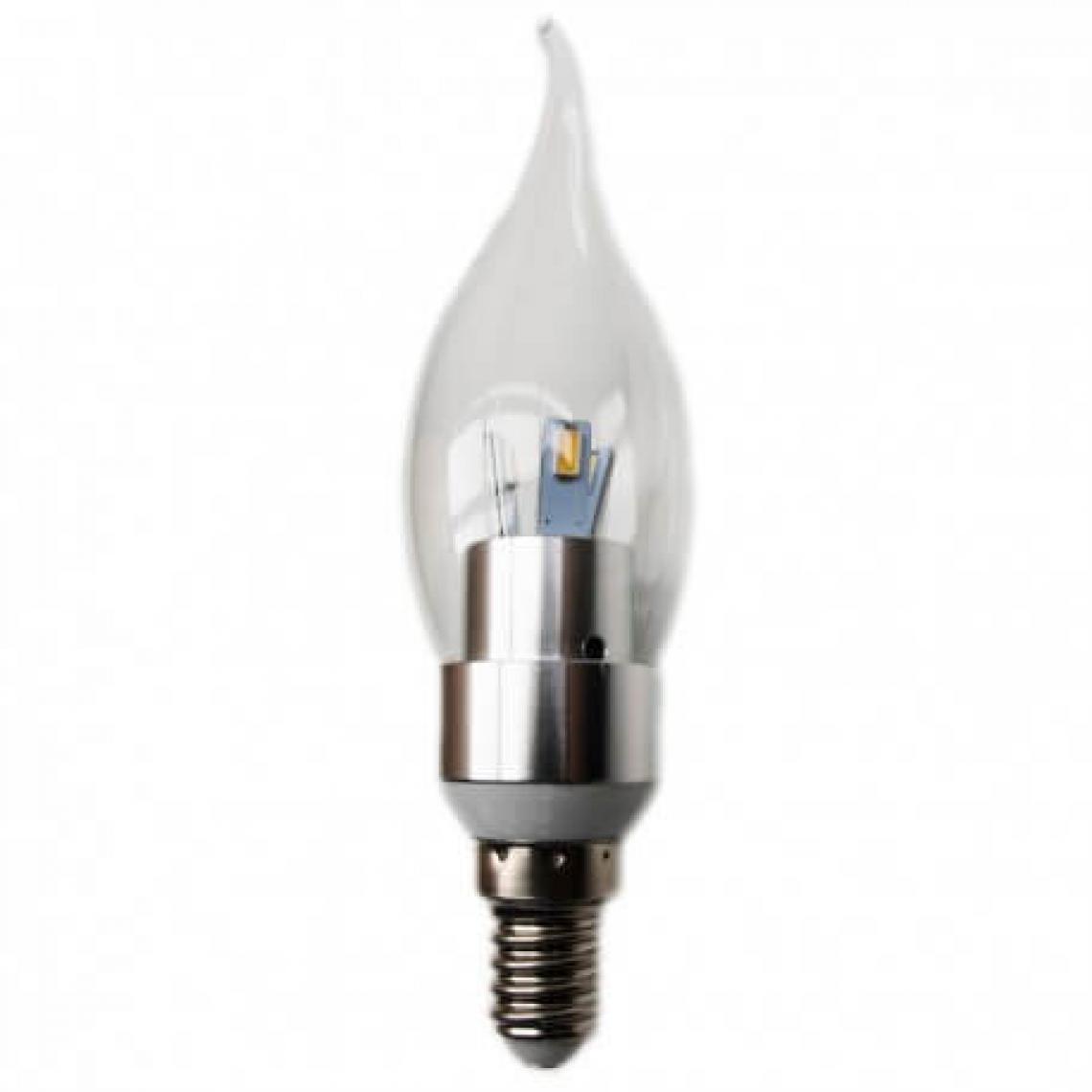 Desineo - Ampoule à LED 3 W E14 Blanc neutre forme flamme - Ampoules LED