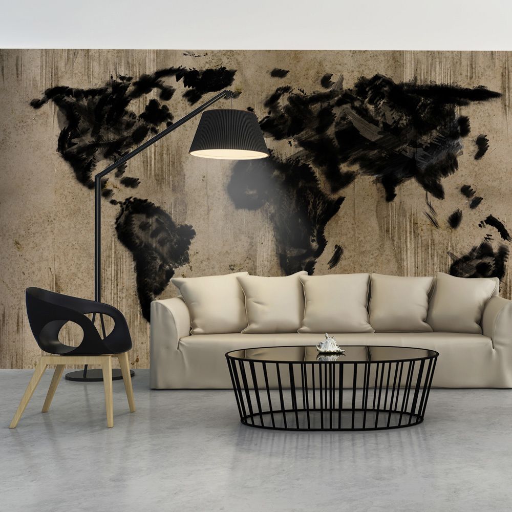 Bimago - Papier peint - The pillars of the earth - Décoration, image, art | Carte du monde | 450x270 cm | XXl - Grand Format | - Papier peint