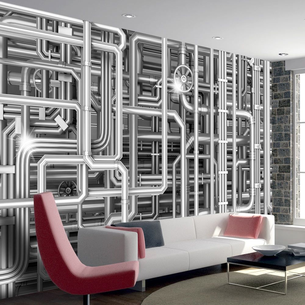 Bimago - Papier peint - Urban Maze - Décoration, image, art | 3D et Perspective | - Papier peint