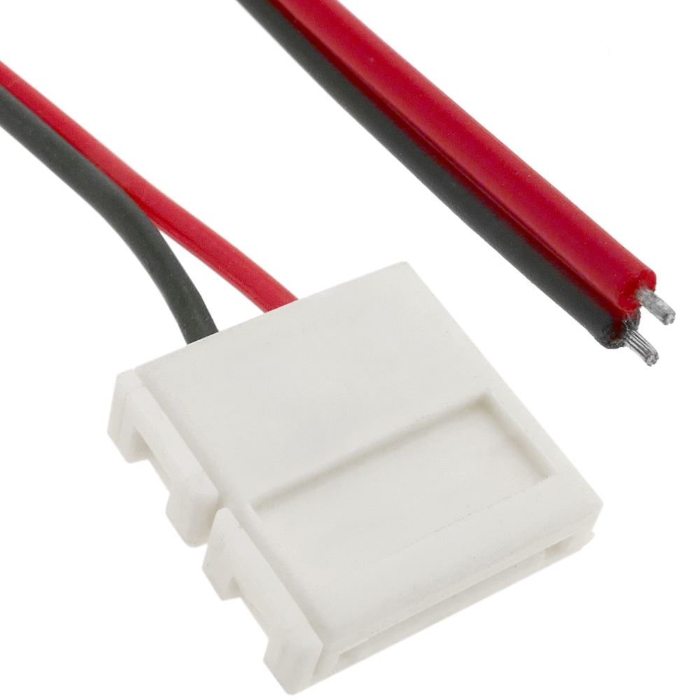 Bematik - Connecteur de câble pour pression avec bande de LED monochrome 10mm - Ruban LED