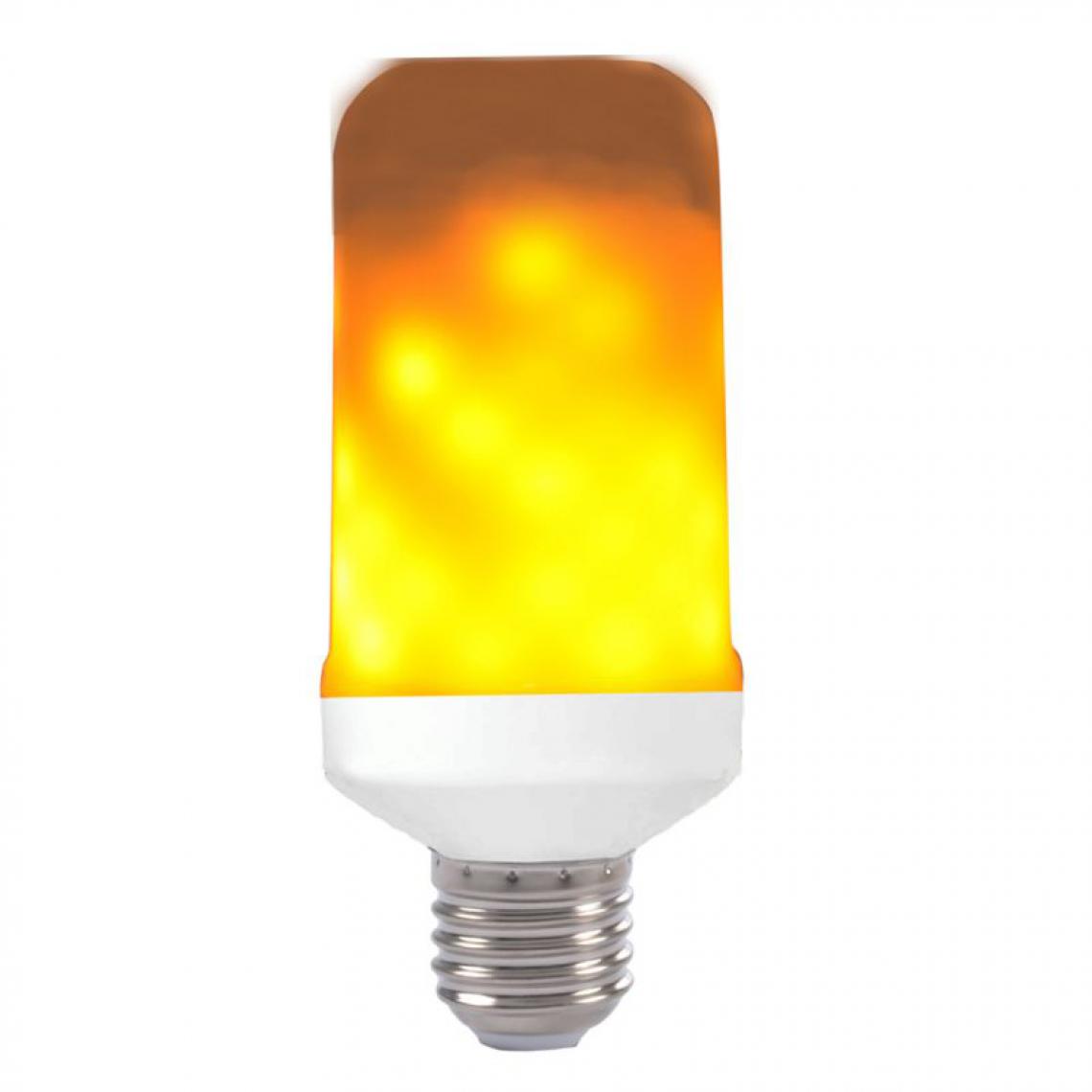 Paris Prix - Ampoule LED Décorative Flamme 13cm Orange - Ampoules LED