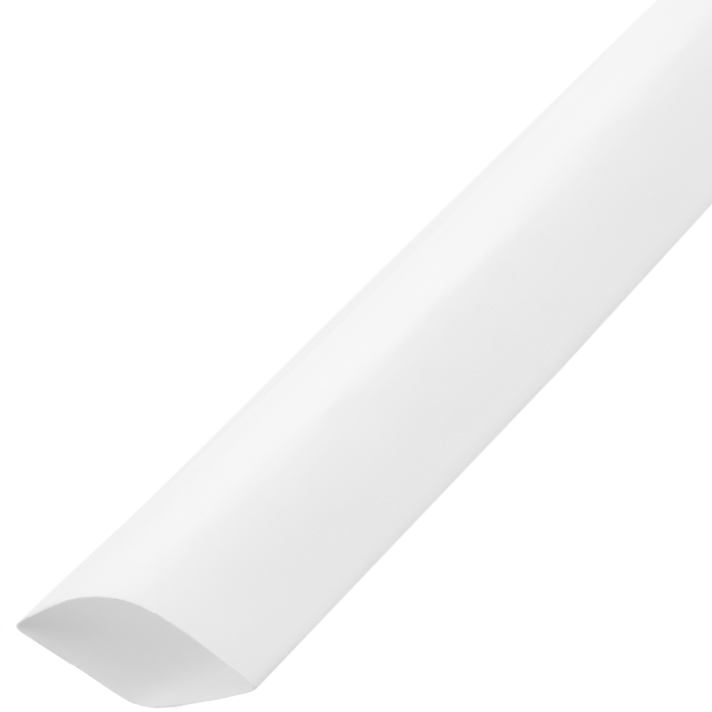 Bematik - White heat shrink tube mm en rouleau 25.4 de 3m - Fils et câbles électriques