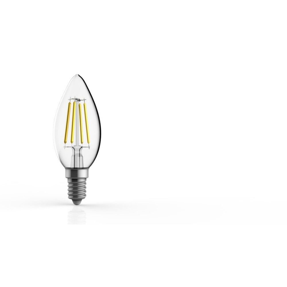 Xanlite - Ampoule flamme LED blanc chaud 40 W E14 470 lumens - Ampoules LED