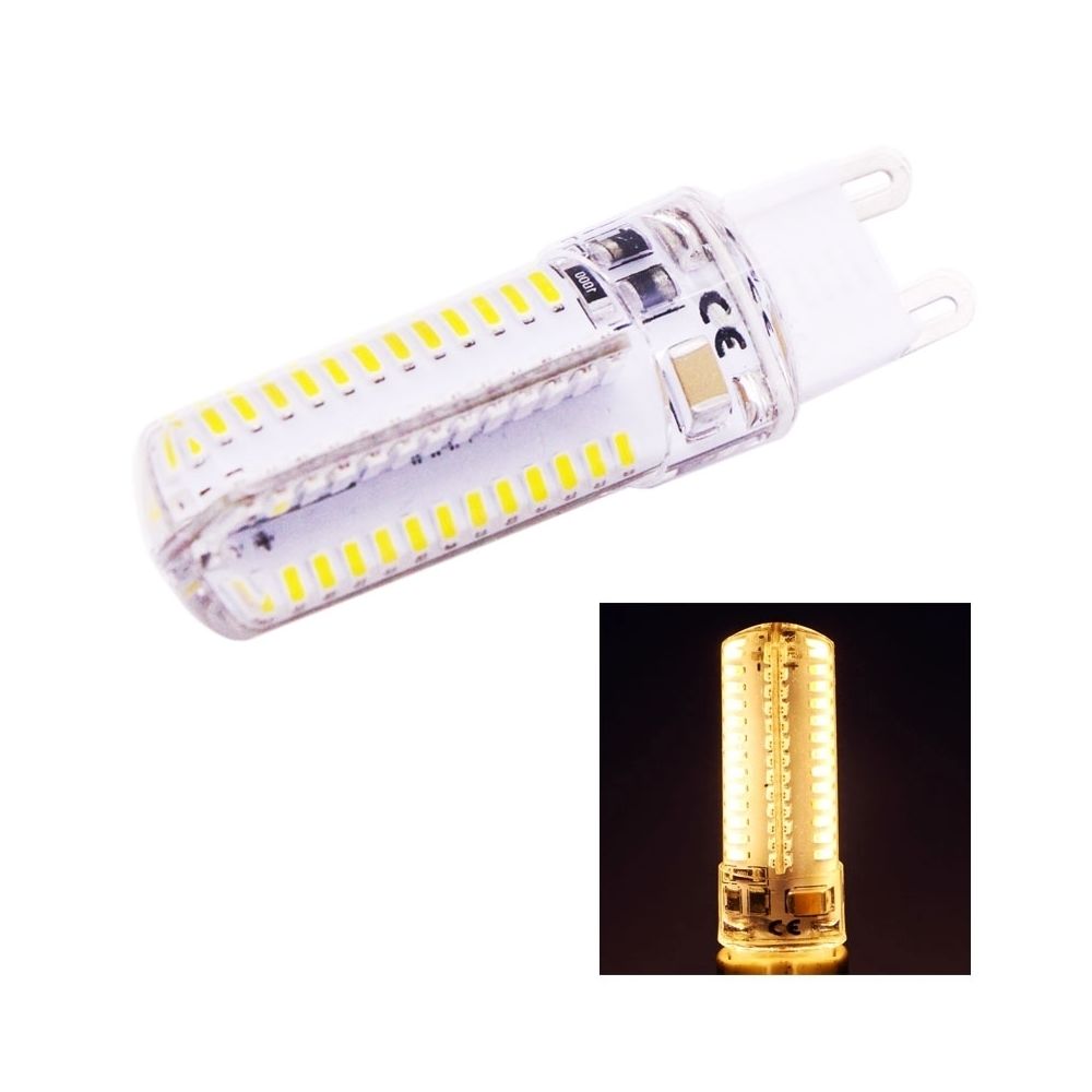 Wewoo - Ampoule G9 4W Chaud Lumière Blanche 240-260LM 104 LED SMD 3014 de maïs, AC 220V - Ampoules LED