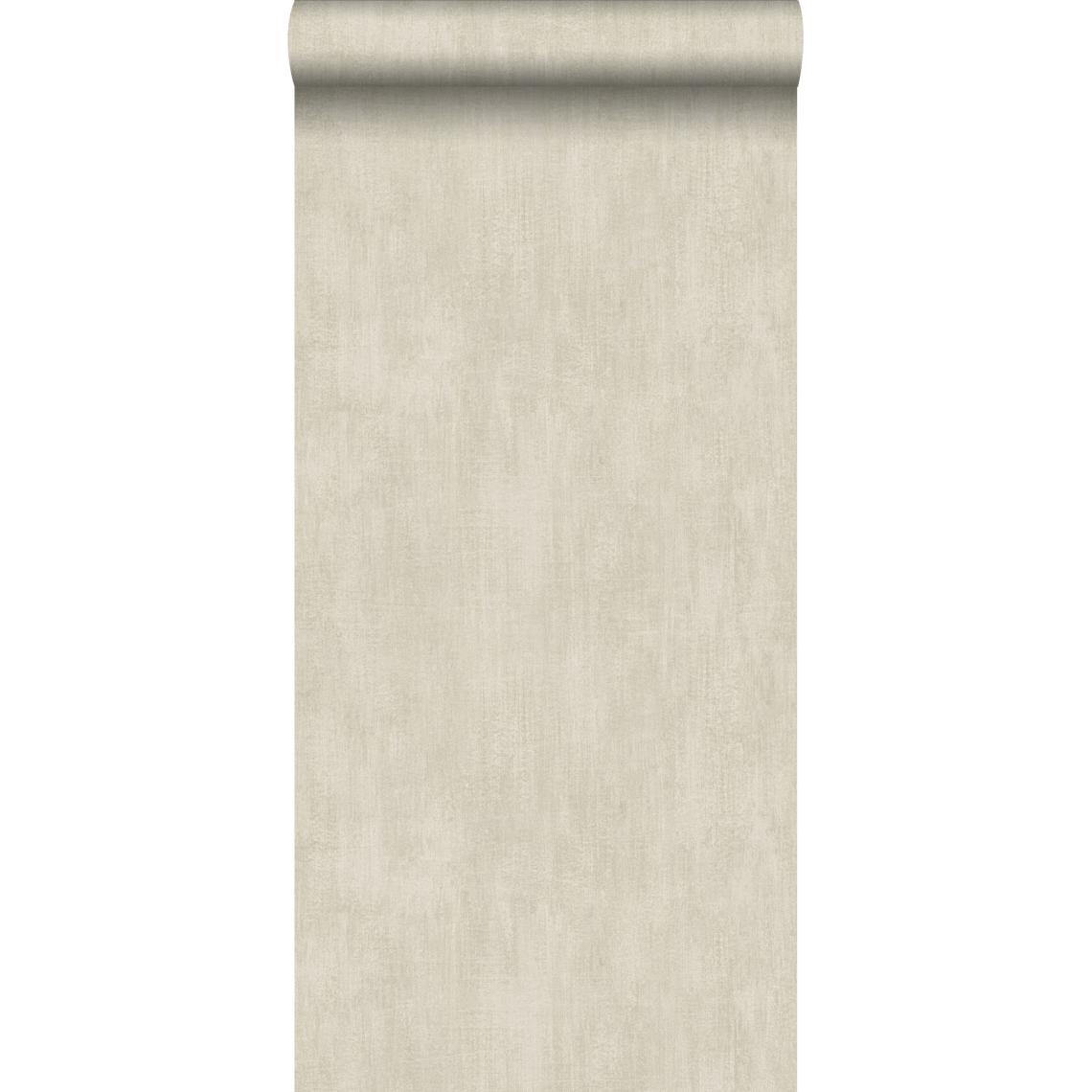 ESTAhome - ESTAhome papier peint uni à effet pictural cervine - 148733 - 0.53 x 10.05 m - Papier peint