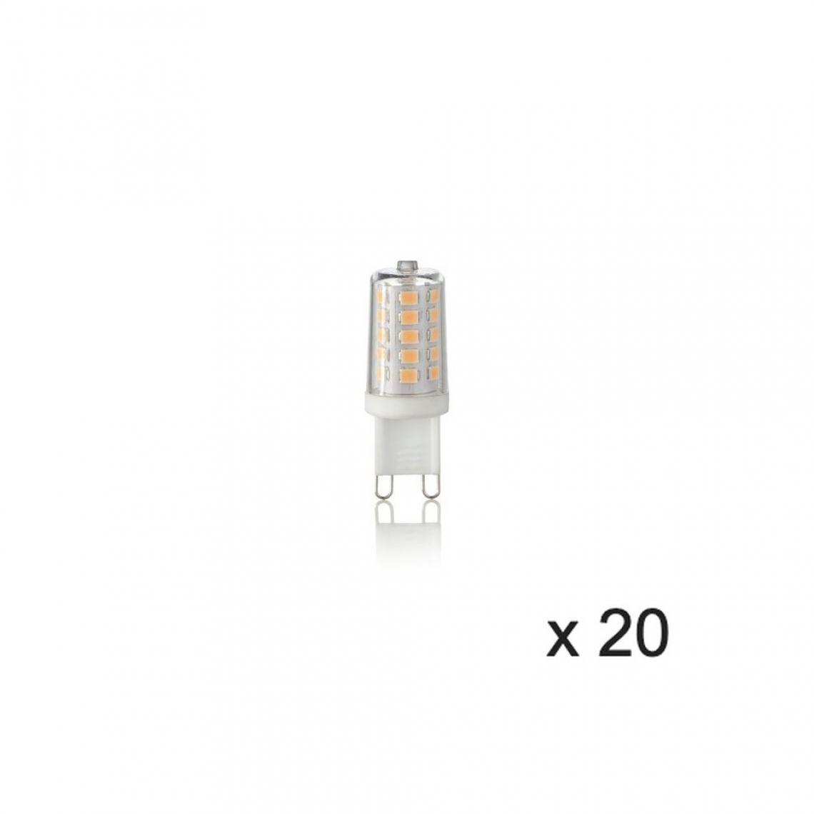 Ideal Lux - Ampoule (x20) 3,2W G9 Transparent D1,9 209043 - Ampoules LED