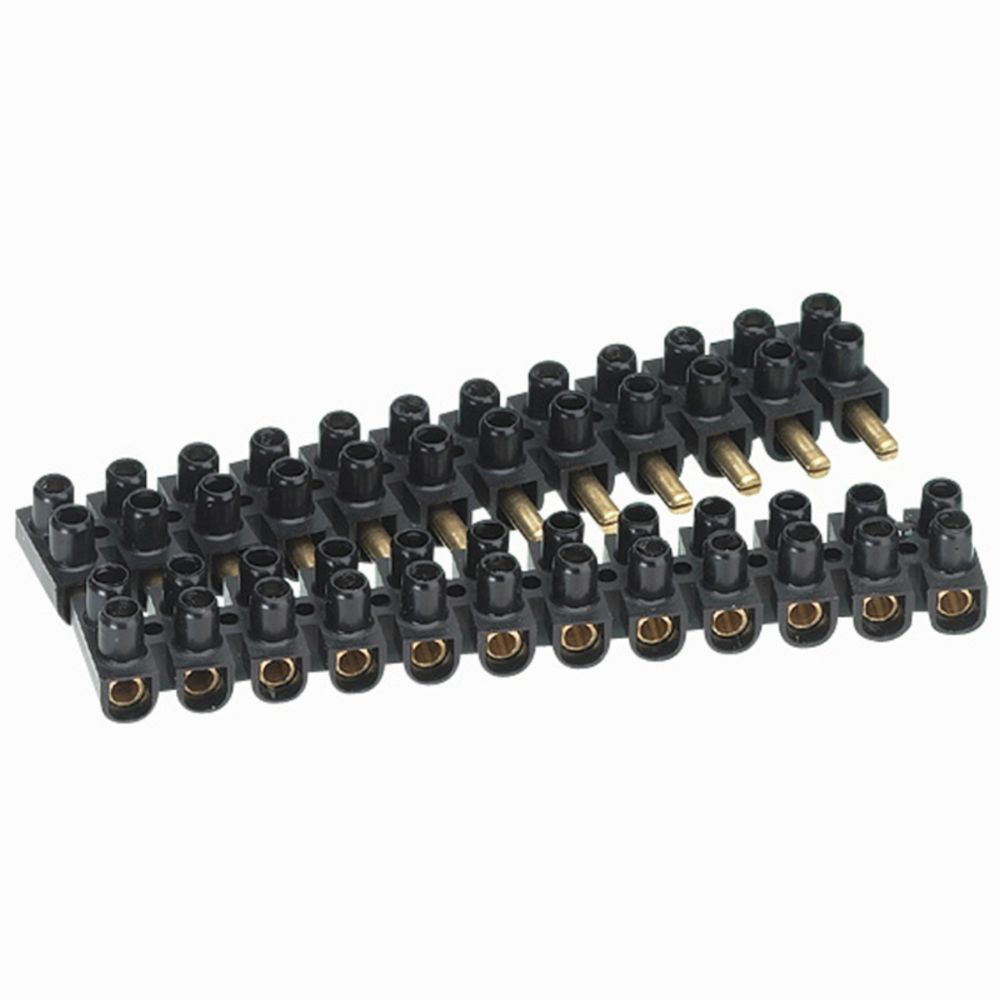 Legrand - barrette de connexion - 10 mm2 - legrand suprem à broches - noir - Accessoires de câblage