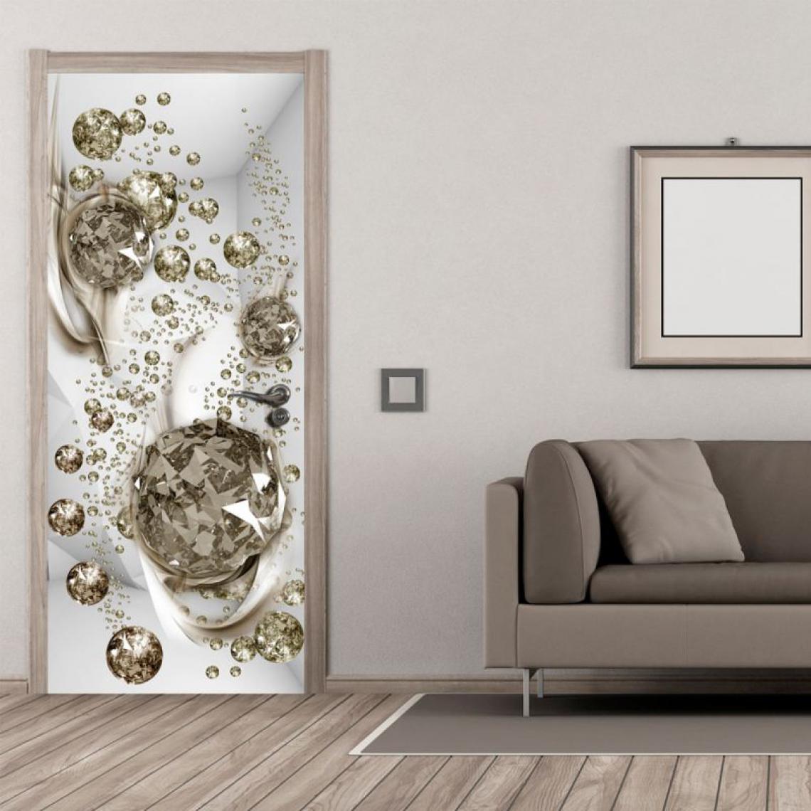 Artgeist - Papier-peint pour porte - Photo wallpaper - Bubble abstraction I .Taille : 90x210 - Papier peint