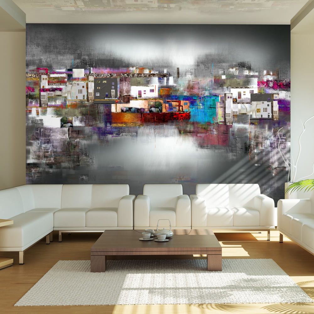 marque generique - 200x140 Papier peint Moderne Abstractions Superbe Artistic Landscape - Papier peint