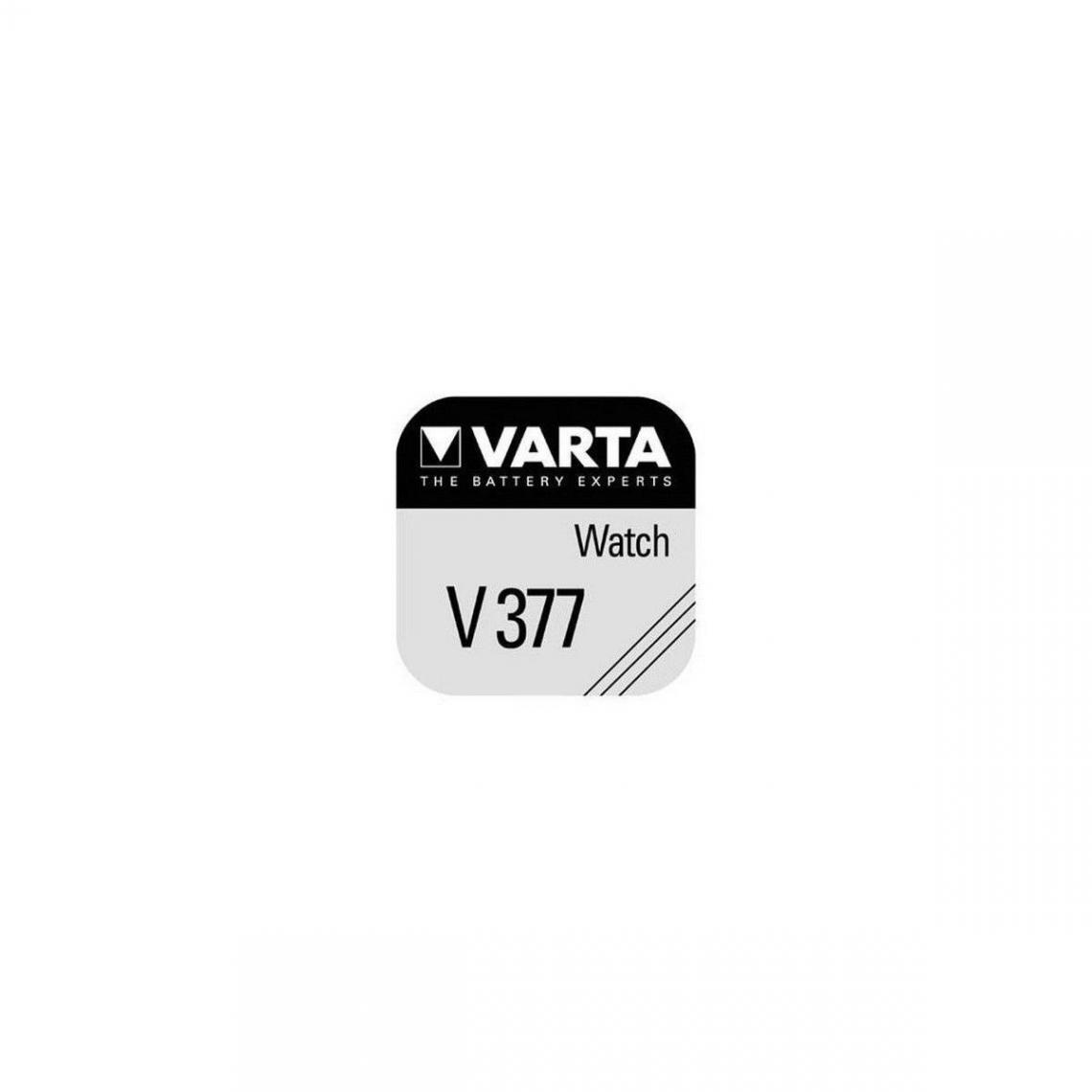 Varta - Pile Bouton Oxyde D'argent Varta V 377 - Piles spécifiques
