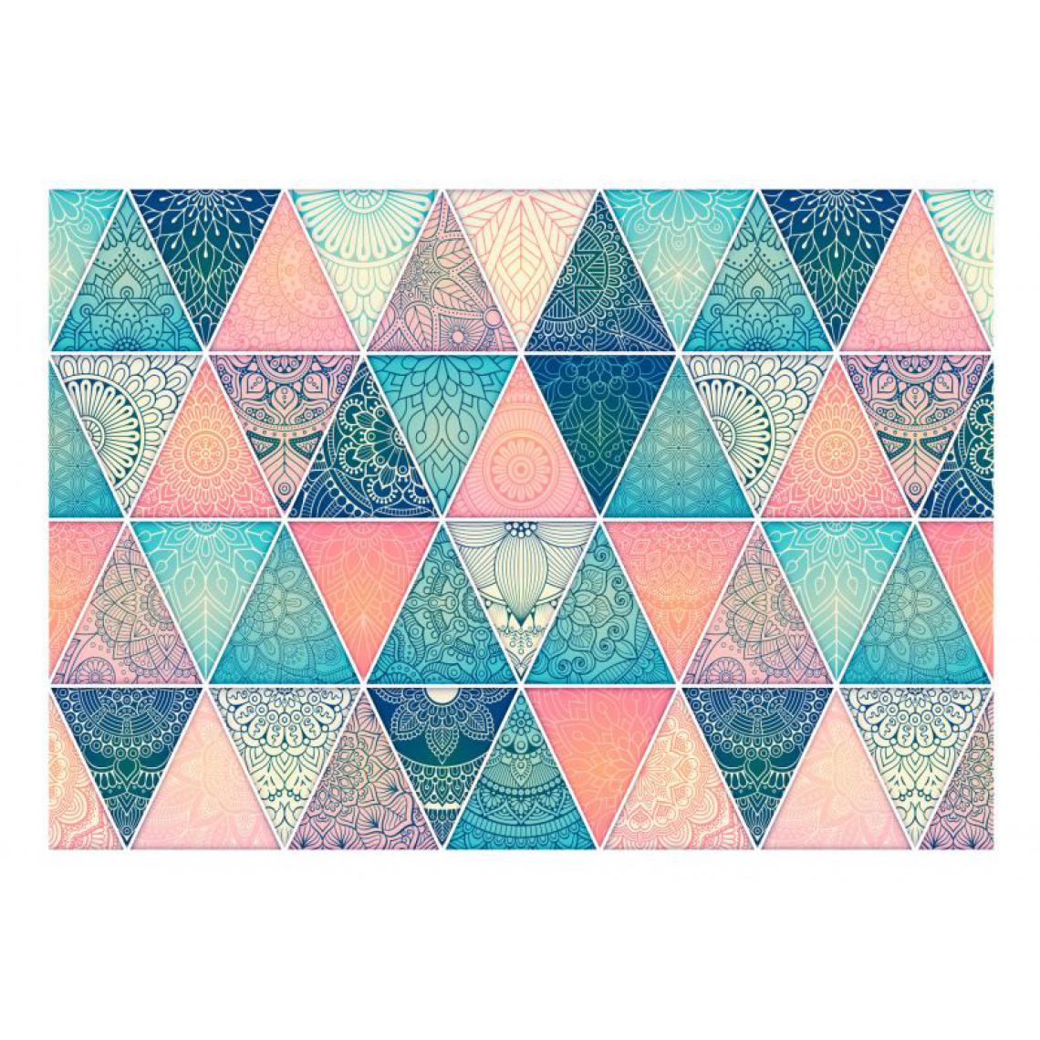 Artgeist - Papier peint - Oriental Triangles .Taille : 150x105 - Papier peint