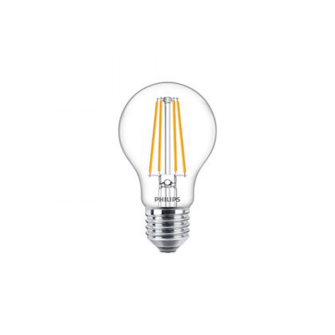 Philips - ampoule à led - philips classic ledbulb filament - e27 - 8w - 2700k - claire - philips 649081 - Ampoules LED