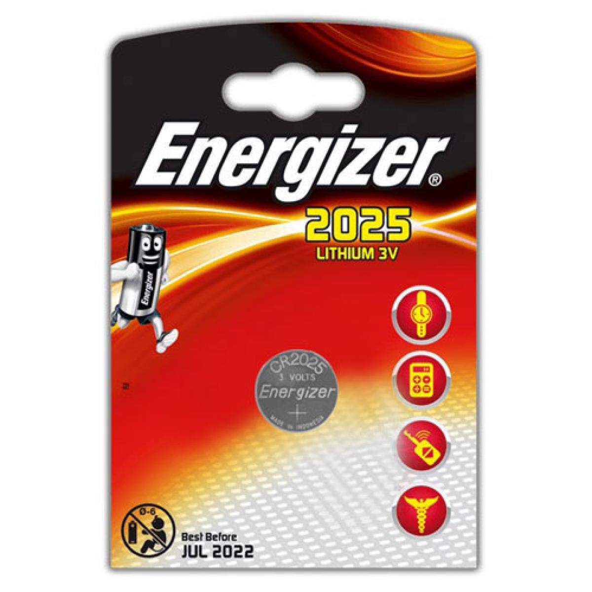 Energizer - Energizer CR2025 Lithium 3V - Piles standard