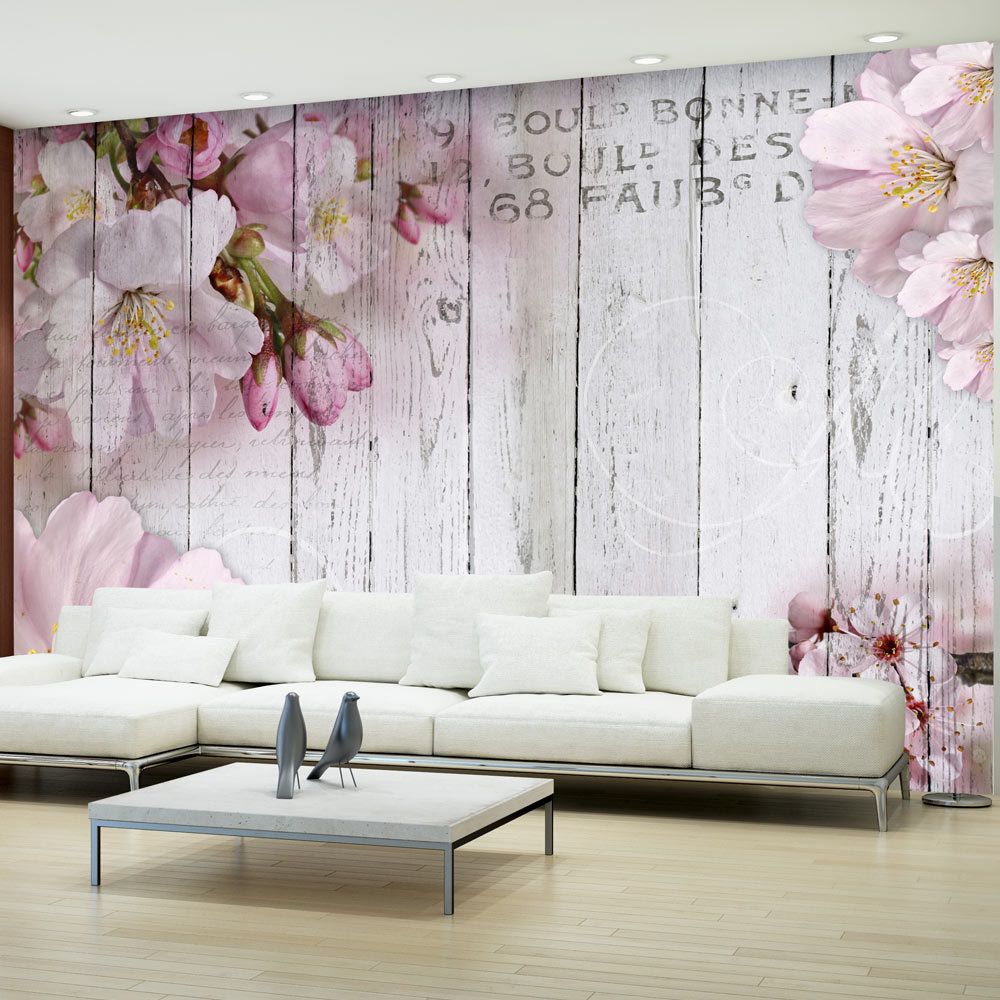 marque generique - 150x105 Papier peint Autres fleurs Fleurs Inedit Apple Blossoms - Papier peint